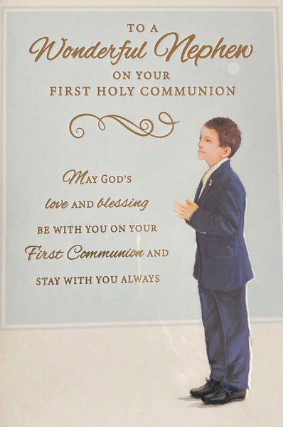 Communion Nephew - Boy right