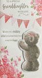 Granddaughter Birthday - Large 8 page Cute Banner