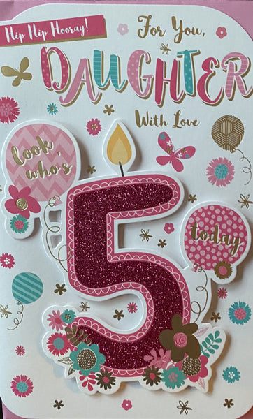 Daughter 5 Birthday